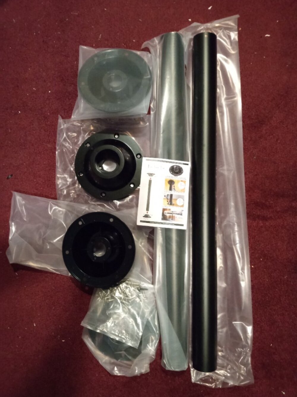 29 Rv Table Leg & Base Mount Kit 2 Legs & 4 Bases Aluminum